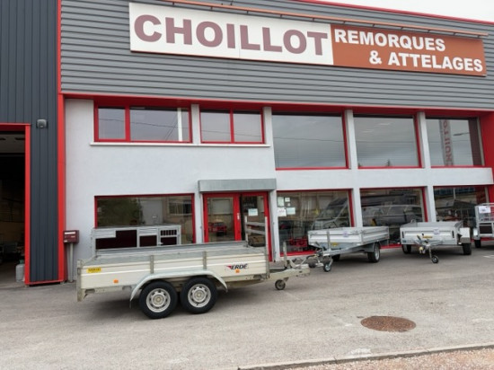 Remorque occasion XT 302 freinée