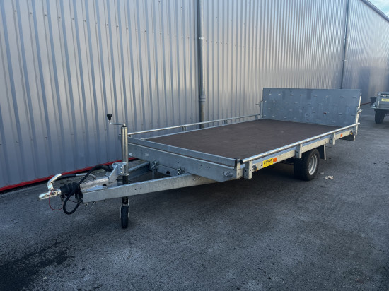 Remorque location plateau basculant PLBH 340