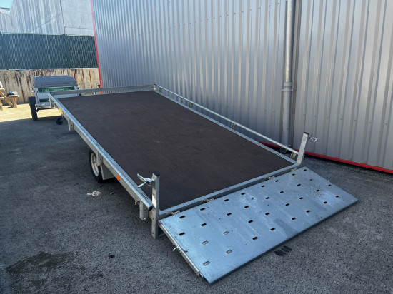 Remorque location plateau basculant PLBH 340