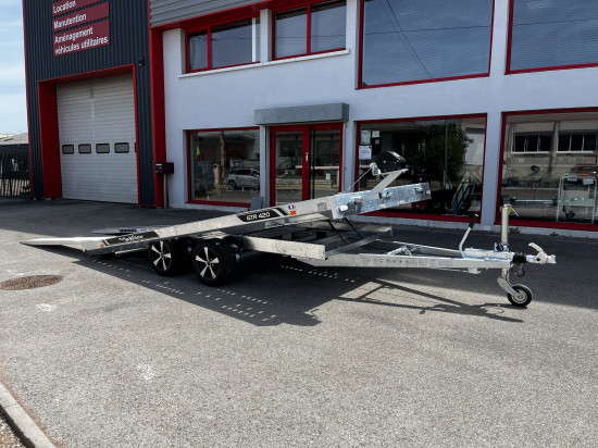 Remorque Verene GTR 420S avec treuil et jantes alu