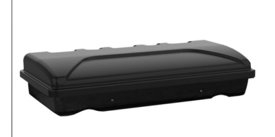 Coffre pour porte vélo SD260 avec porte vélo